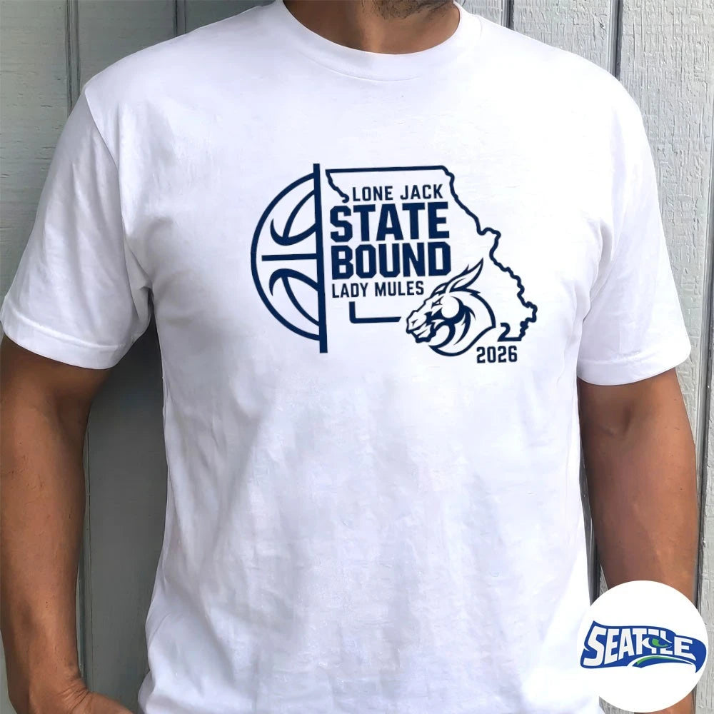 Official Lone Jack State Bound Lady Mules 2026 t-shirt