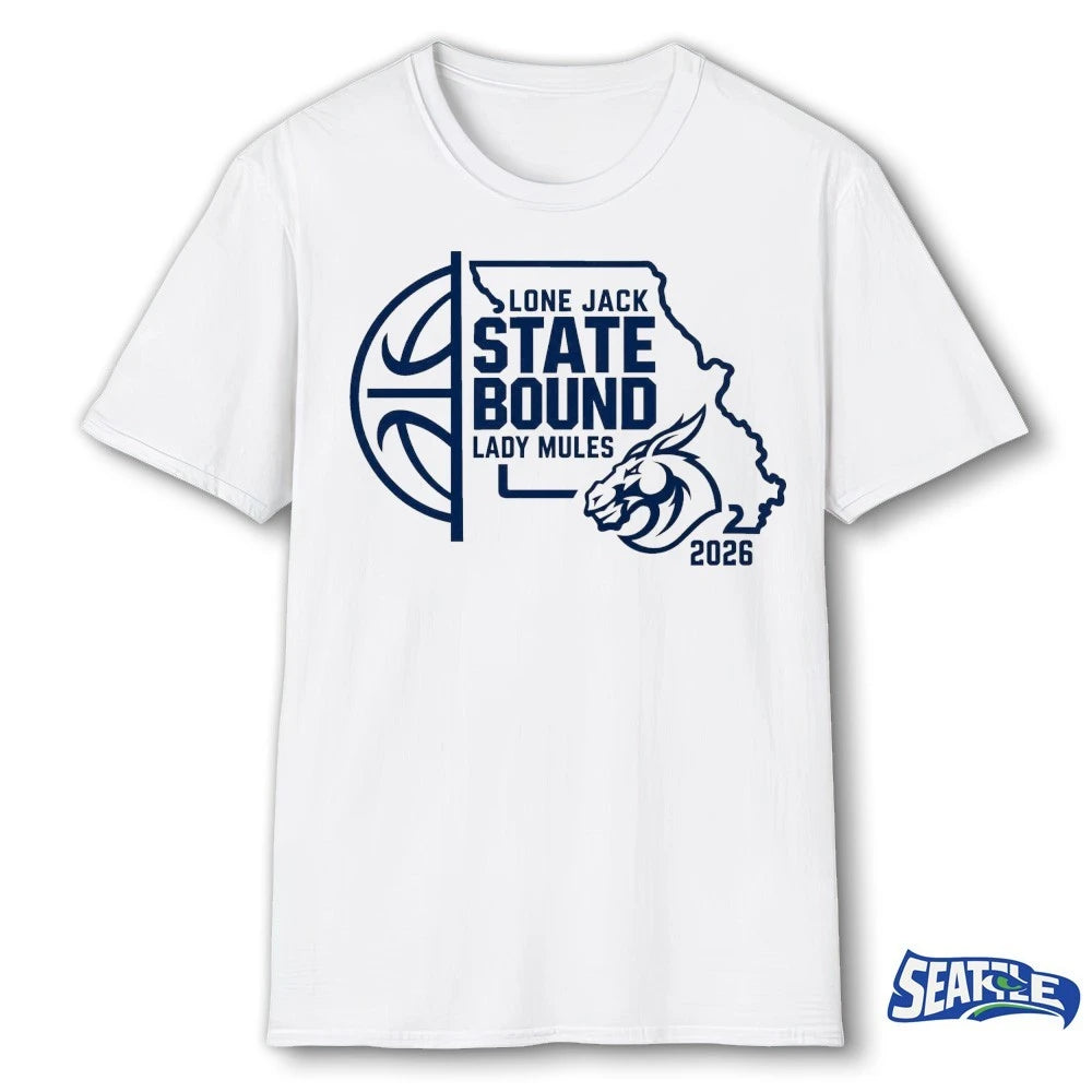 Official Lone Jack State Bound Lady Mules 2026 t-shirt