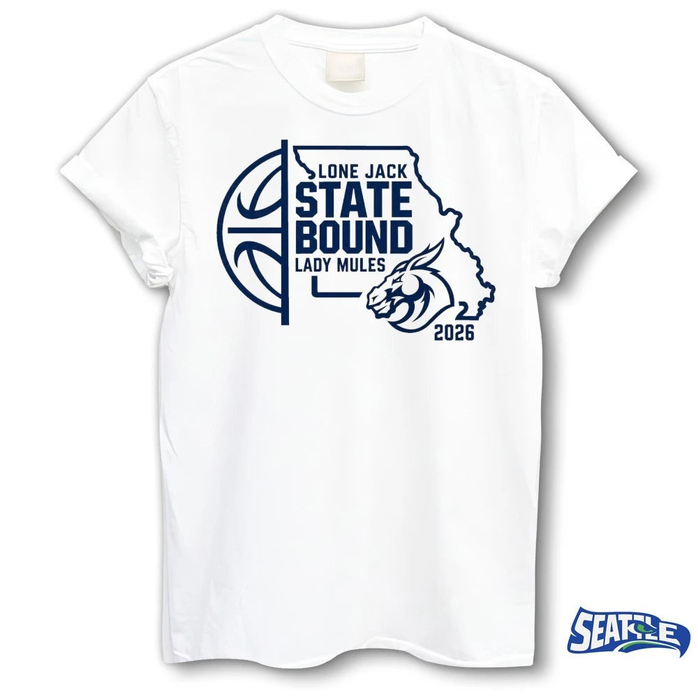 Official Lone Jack State Bound Lady Mules 2026 t-shirt