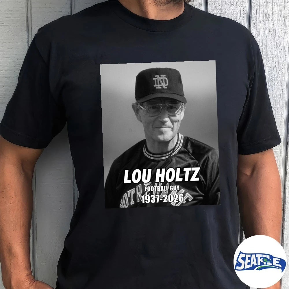 Official Lou Holtz Football Guy 1937 – 2026 Pardon My Take Poster t-shirt