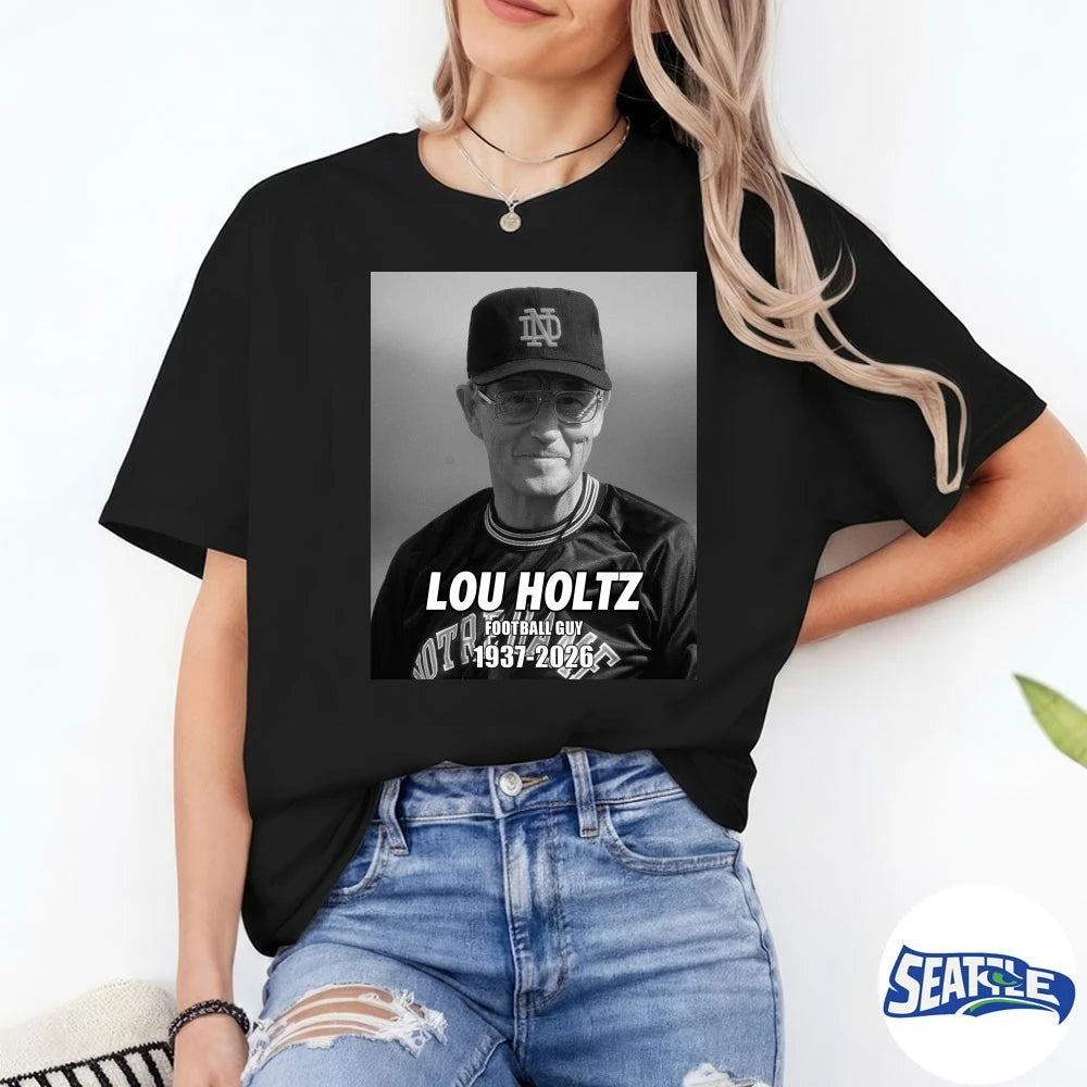 Official Lou Holtz Football Guy 1937 – 2026 Pardon My Take Poster t-shirt
