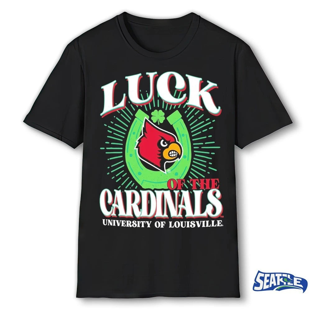 Official Louisville Cardinals Luck of the Team The University Of Louisville t-shirt
