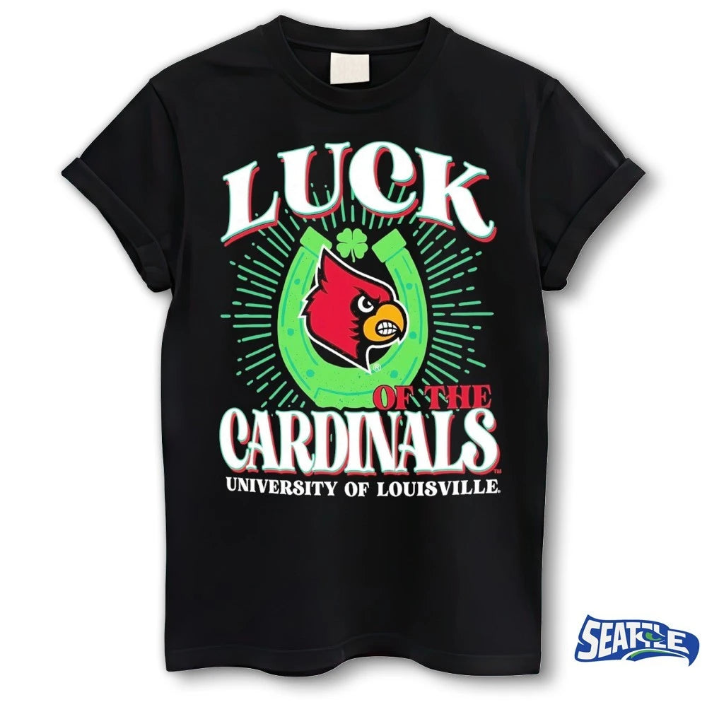 Official Louisville Cardinals Luck of the Team The University Of Louisville t-shirt
