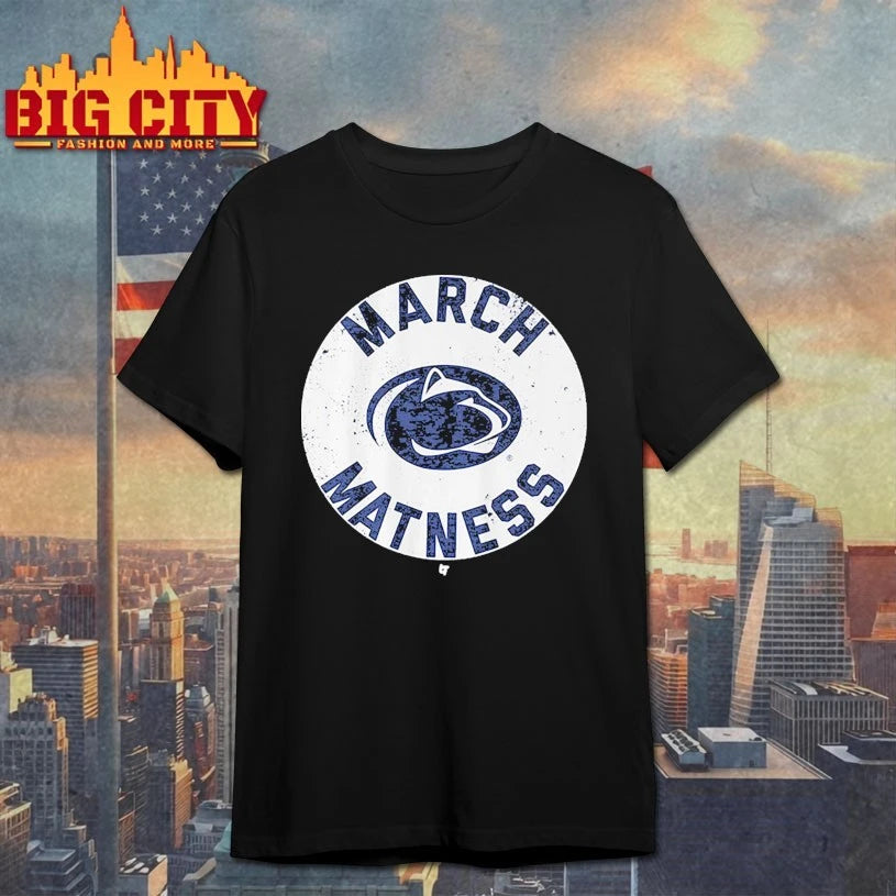 Official March Madness 2026 Penn State Wrestling logo T-shirt
