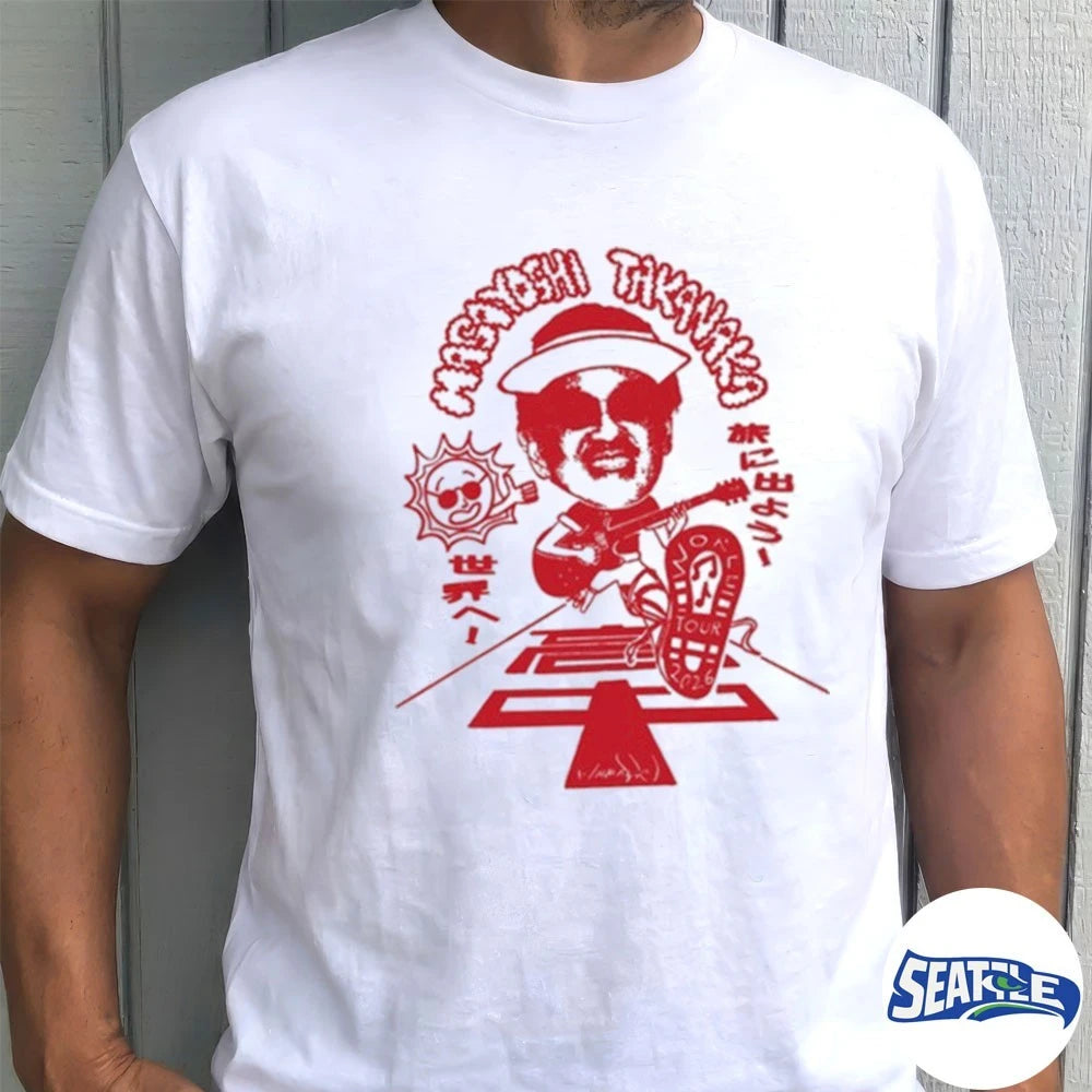 Official Masayoshi Takanaka Super Takanaka World Tour 2026 t-shirt