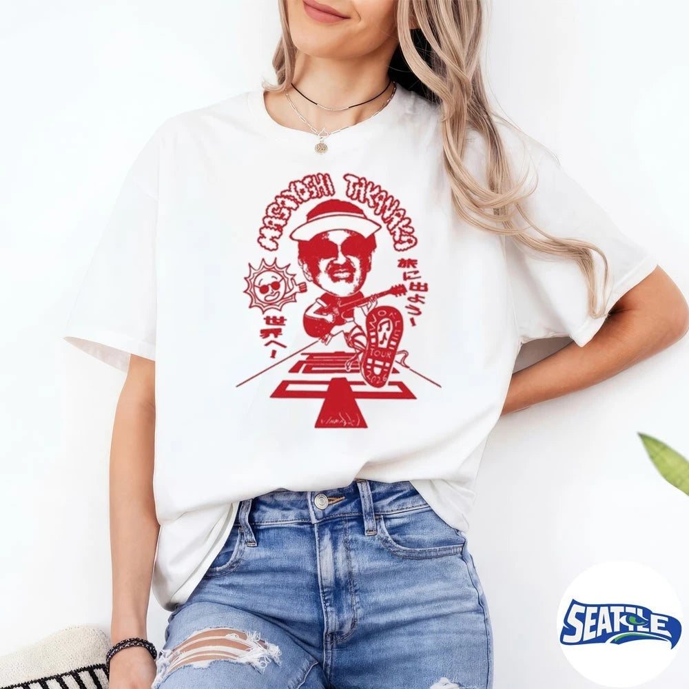 Official Masayoshi Takanaka Super Takanaka World Tour 2026 t-shirt