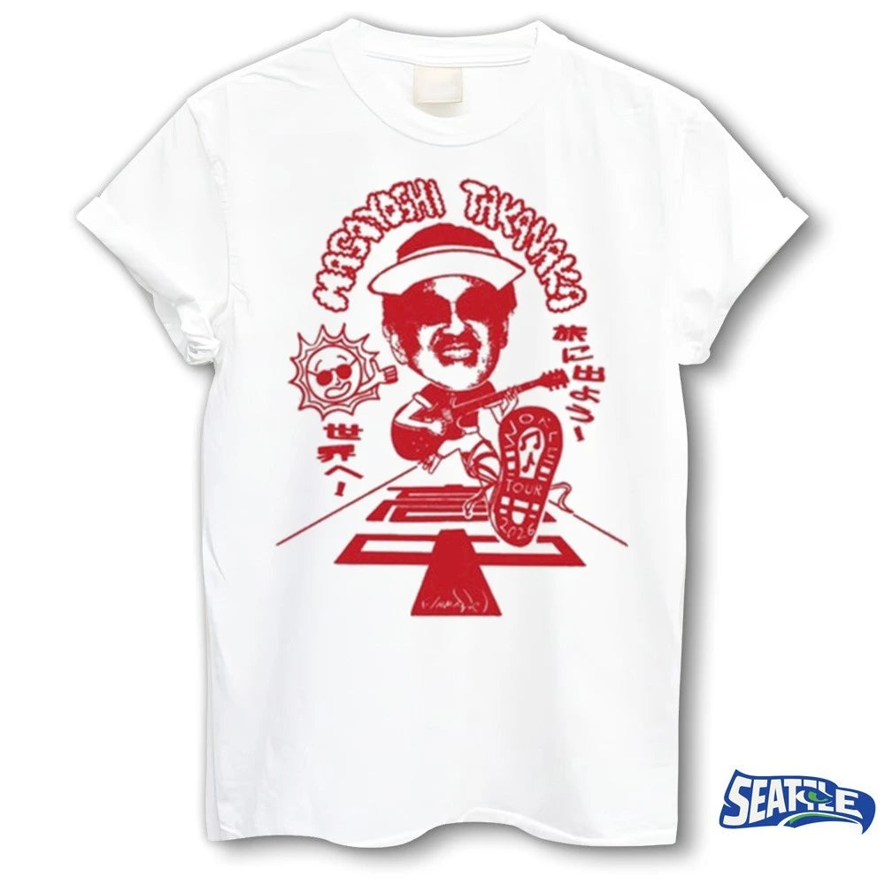 Official Masayoshi Takanaka Super Takanaka World Tour 2026 t-shirt