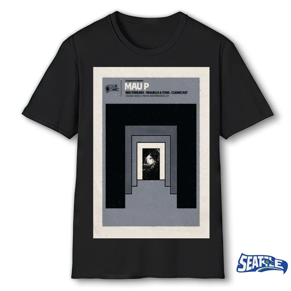 Official Mau P Ben Sterling Miguelle &amp; Tons Clearast March 13 2026 San Francisco CA Poster t-shirt