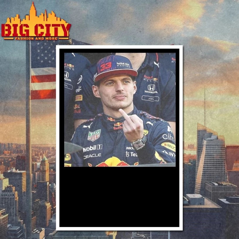 Official Max Verstappen F1 fuck T-shirt
