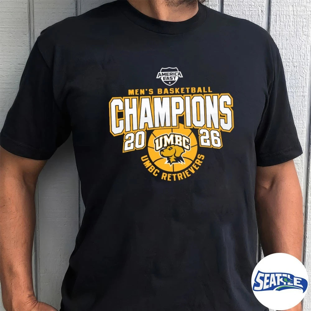 Official Men’s Basketball Champions America East 2026 Champs UMBC Retrievers t-shirt