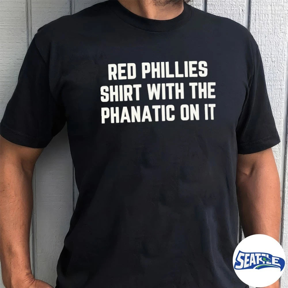 Official Meta Red Phillies With The Phanatic On It t-shirt