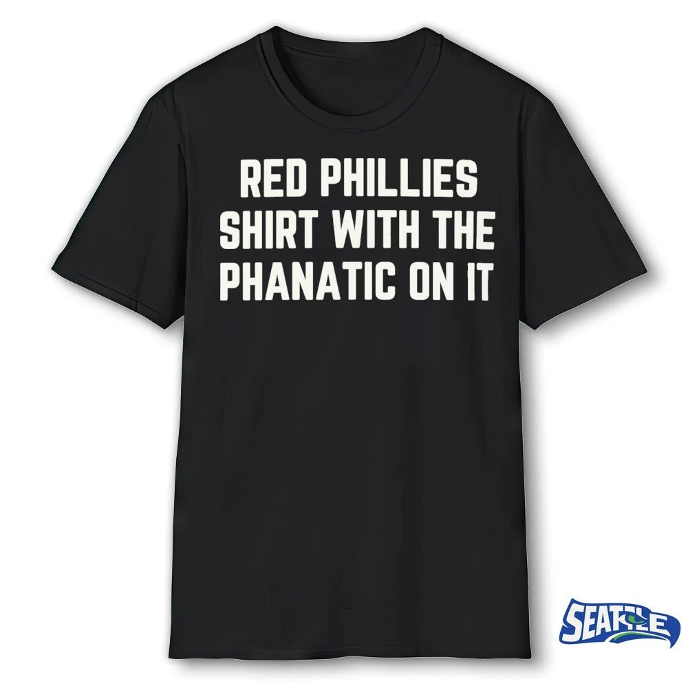 Official Meta Red Phillies With The Phanatic On It t-shirt