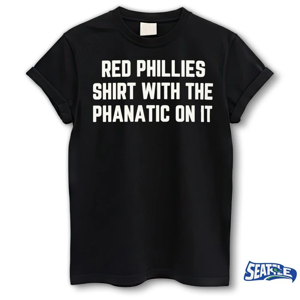 Official Meta Red Phillies With The Phanatic On It t-shirt