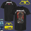 Official Metallica M72 Melbourne Australia By Art Rhys Cooper Pop Up Shop November 8, 2025 Limited T-Shirt