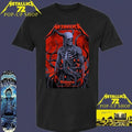 Official Metallica M72 Melbourne Pop-Up Exclusive Poster By Ken Taylor Australia T-Shirt