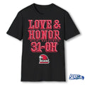 Official Miami RedHawks Men’s Basketball Love and Honor 31-OH t-shirt