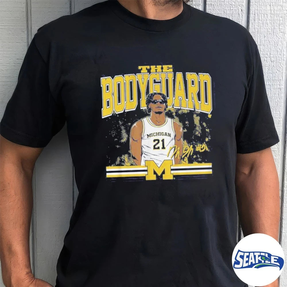 Official Michigan Wolverines Morez Johnson Jr. 2026 NCAA Tournament Big Ten Field Goal Percentage Leader t-shirt