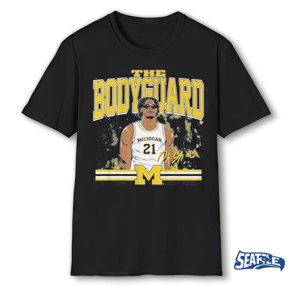 Official Michigan Wolverines Morez Johnson Jr. 2026 NCAA Tournament Big Ten Field Goal Percentage Leader t-shirt