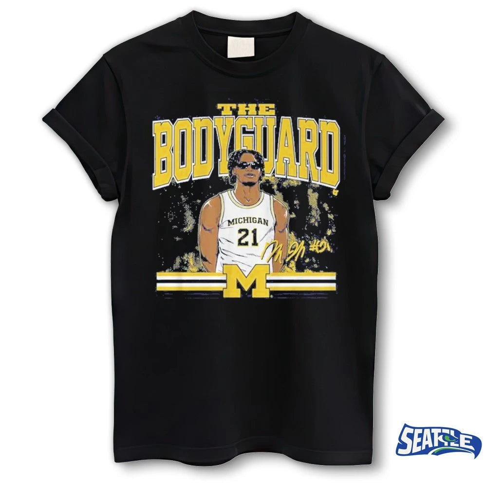 Official Michigan Wolverines Morez Johnson Jr. 2026 NCAA Tournament Big Ten Field Goal Percentage Leader t-shirt