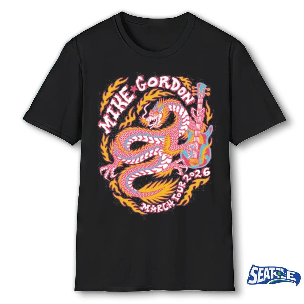 Official Mike Gordon March Tour 2026 t-shirt