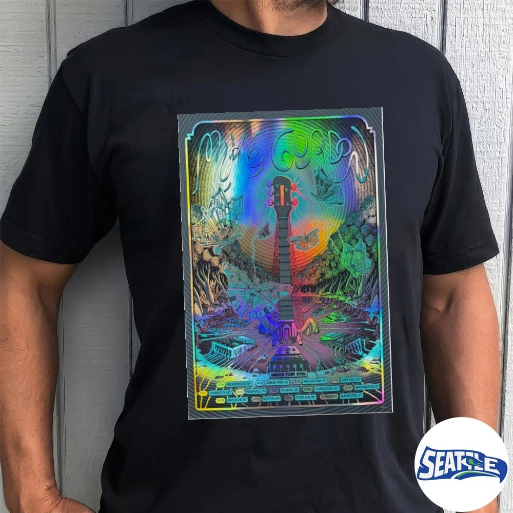 Official Mike Gordon Tour March 17 2026 Asheville NC Poster t-shirt