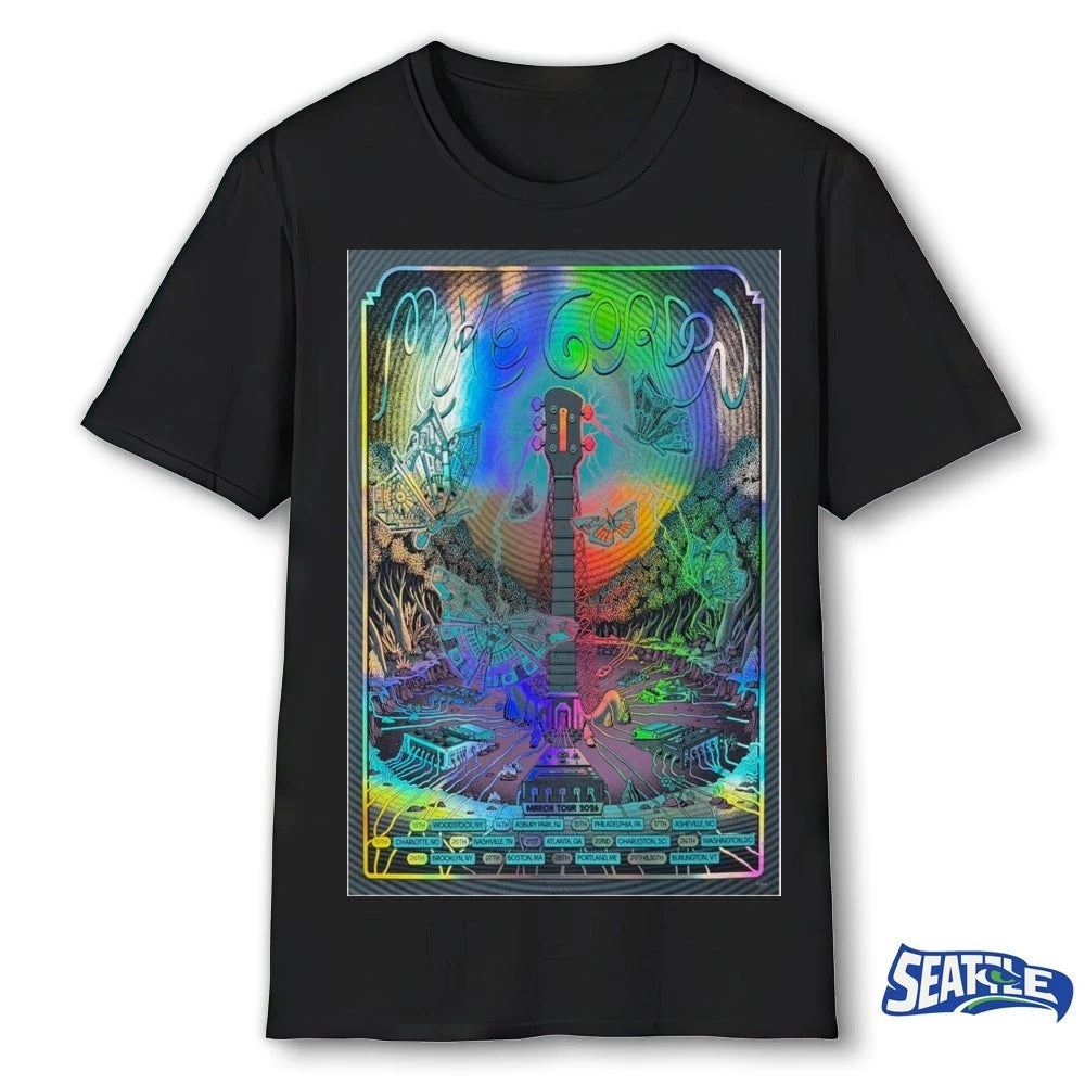 Official Mike Gordon Tour March 17 2026 Asheville NC Poster t-shirt