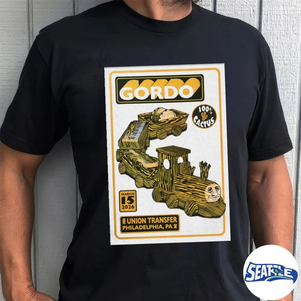 Official Mike Gordon Union Transfer Philadelphia PA March 15 2026 Poster t-shirt
