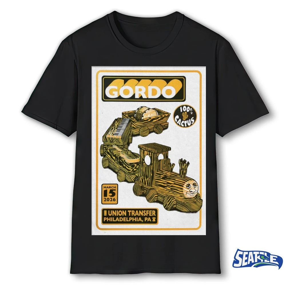 Official Mike Gordon Union Transfer Philadelphia PA March 15 2026 Poster t-shirt