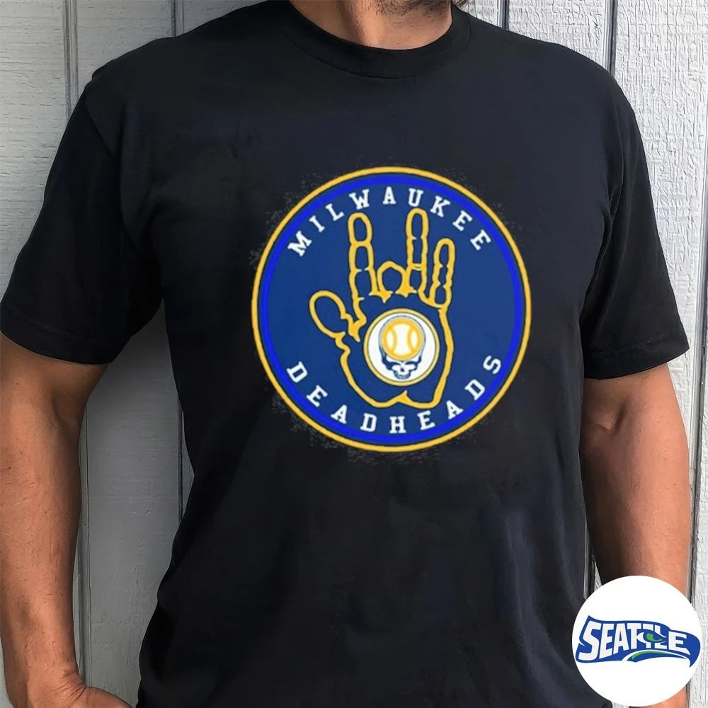 Official Milwaukee Deadheads Brew Crew t-shirt