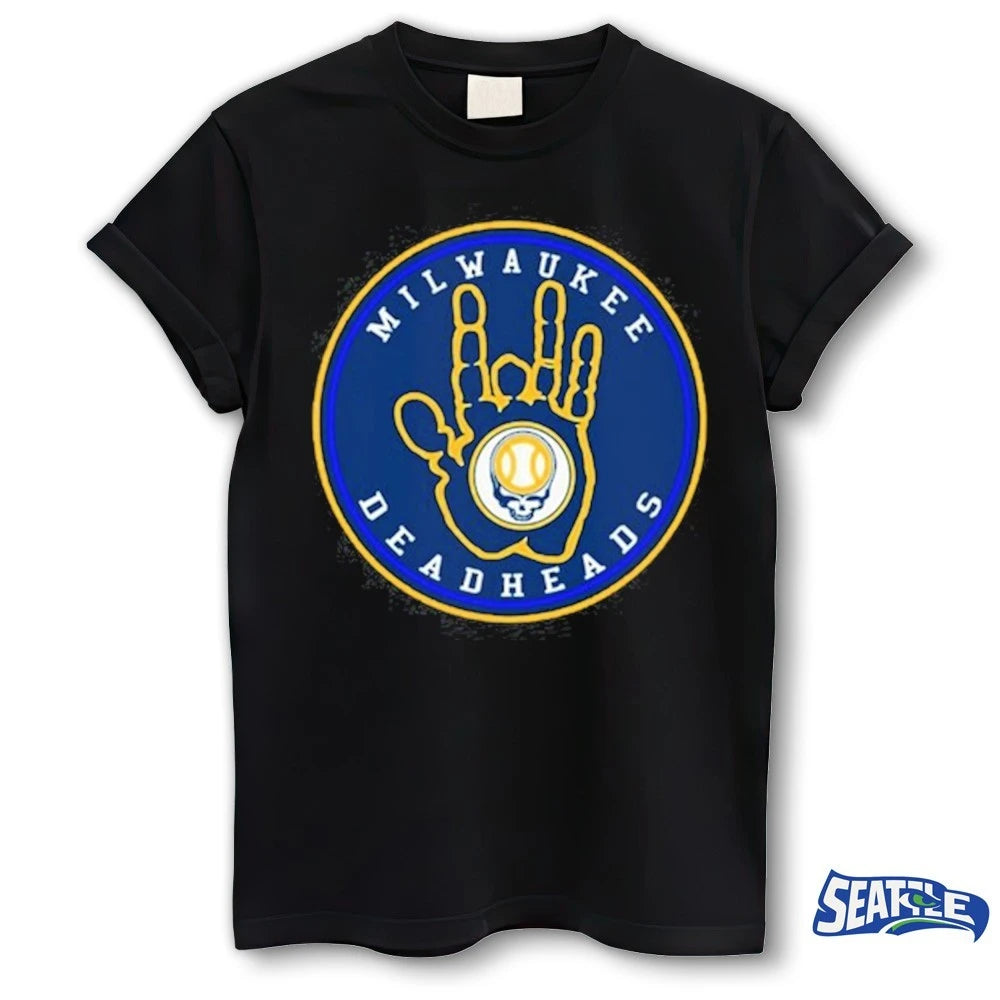 Official Milwaukee Deadheads Brew Crew t-shirt