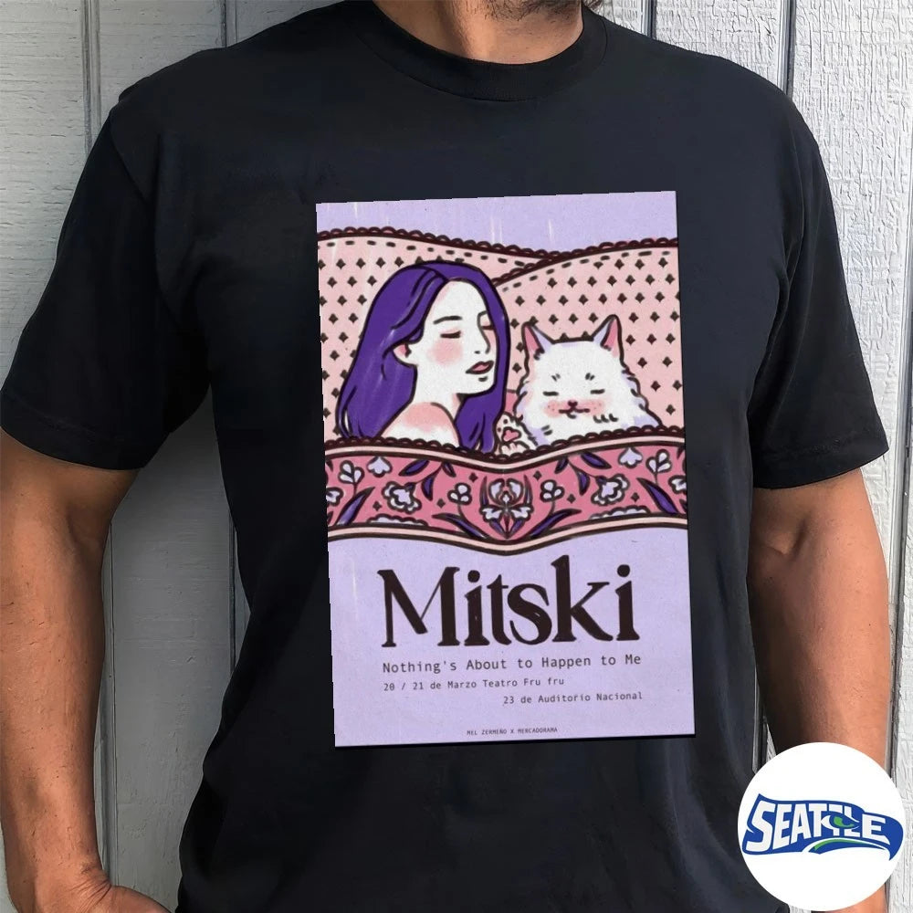 Official Mitski Nothing’s About To Happen To Me March 21 2026 Poster t-shirt
