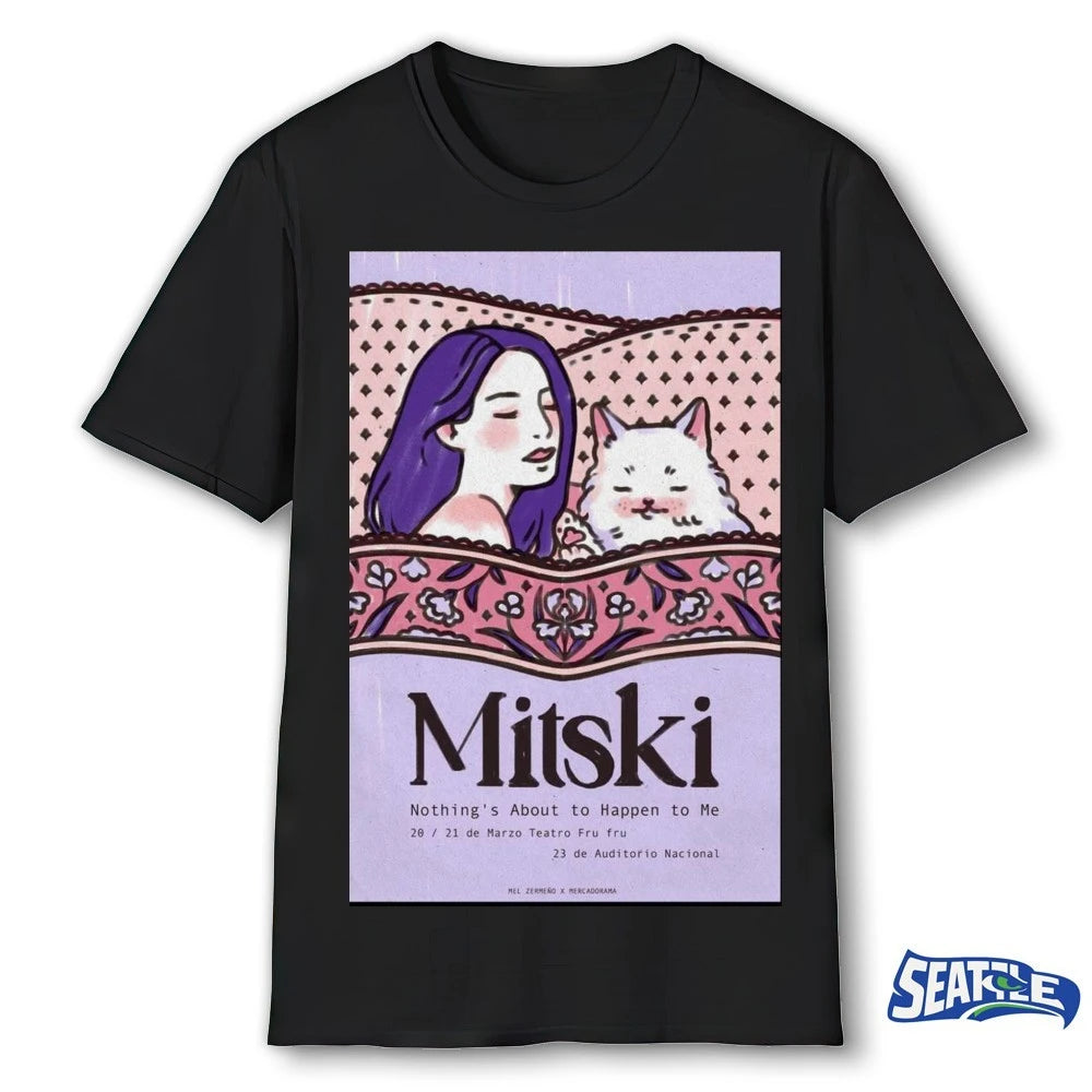 Official Mitski Nothing’s About To Happen To Me March 21 2026 Poster t-shirt