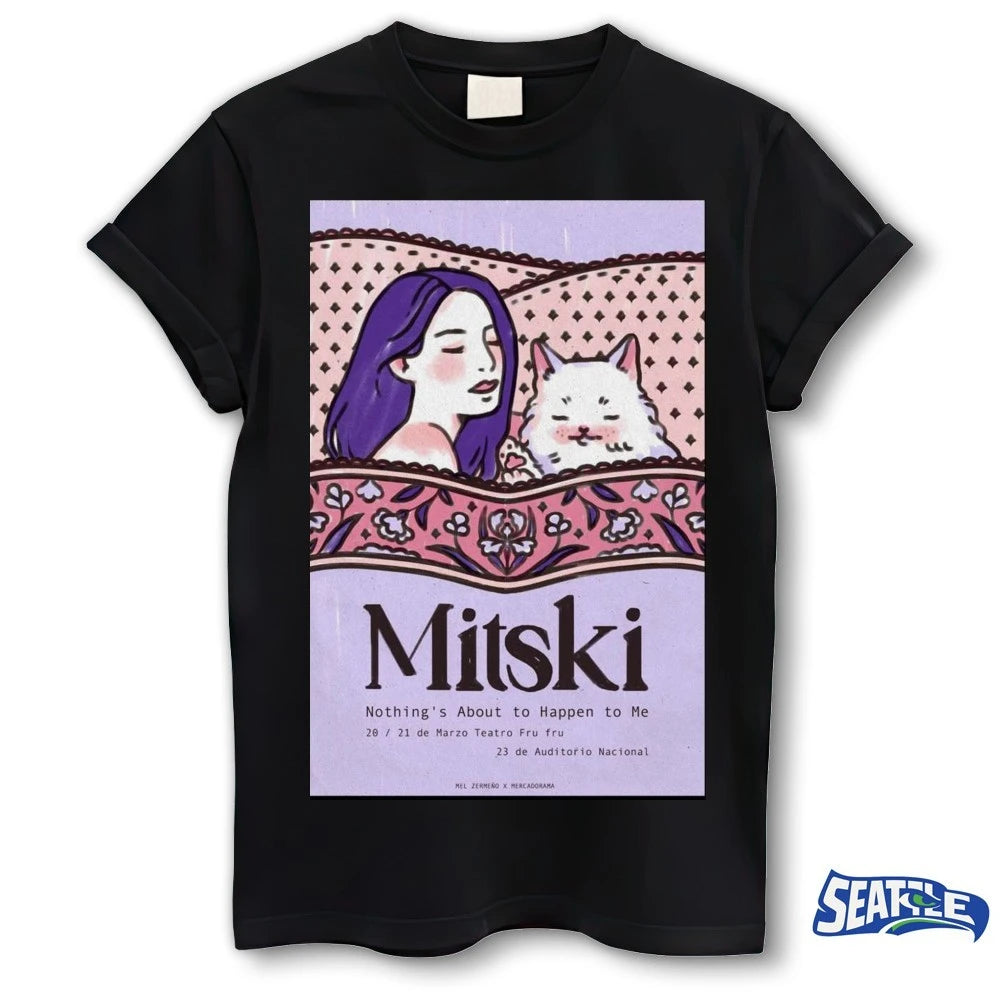Official Mitski Nothing’s About To Happen To Me March 21 2026 Poster t-shirt
