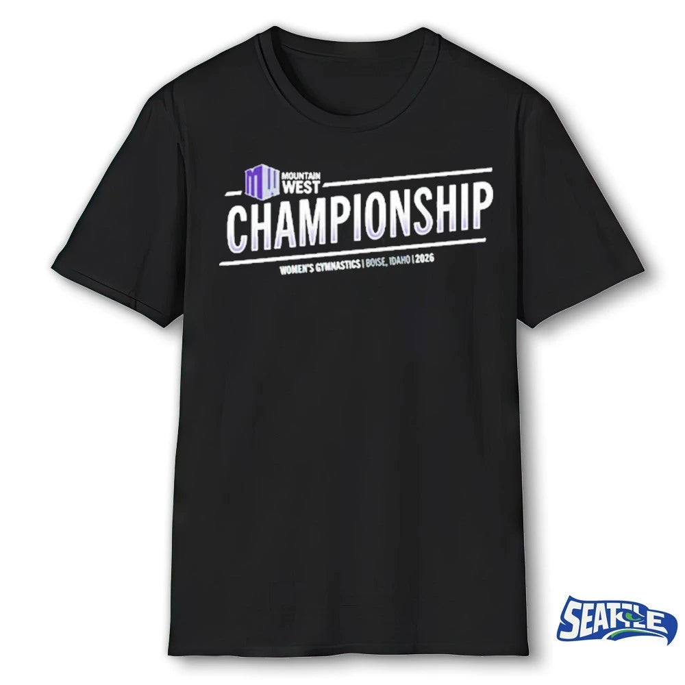 Official Mountain West Championship Women’s Gymnastics Boise, Idaho 2026 t-shirt