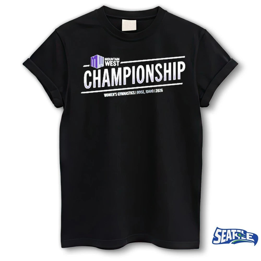 Official Mountain West Championship Women’s Gymnastics Boise, Idaho 2026 t-shirt