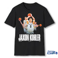 Official MSU Men’s Basketball Jaxon Kohler American Fork, Ut Forward Signature t-shirt