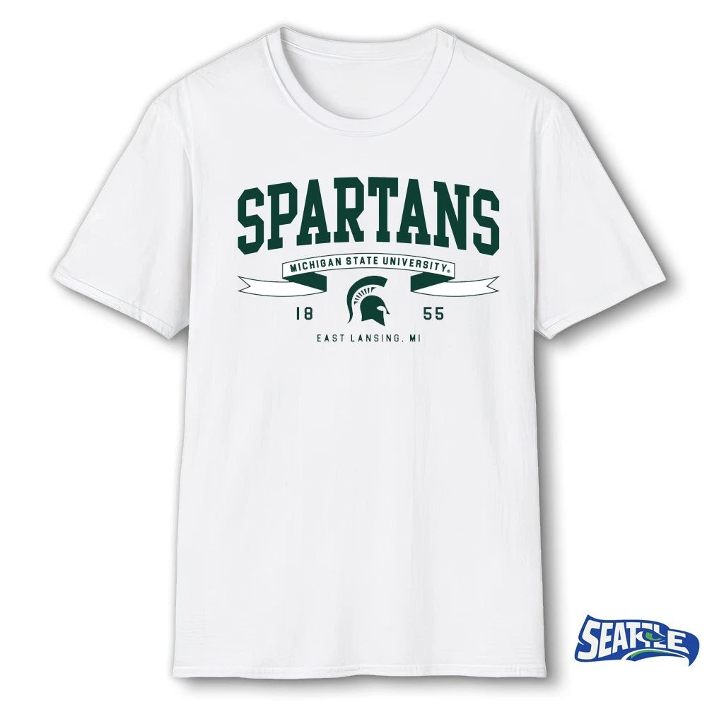 Official MSU Ribbon Flight – Spartans Michigan State University 1855 East Lansing, MI t-shirt
