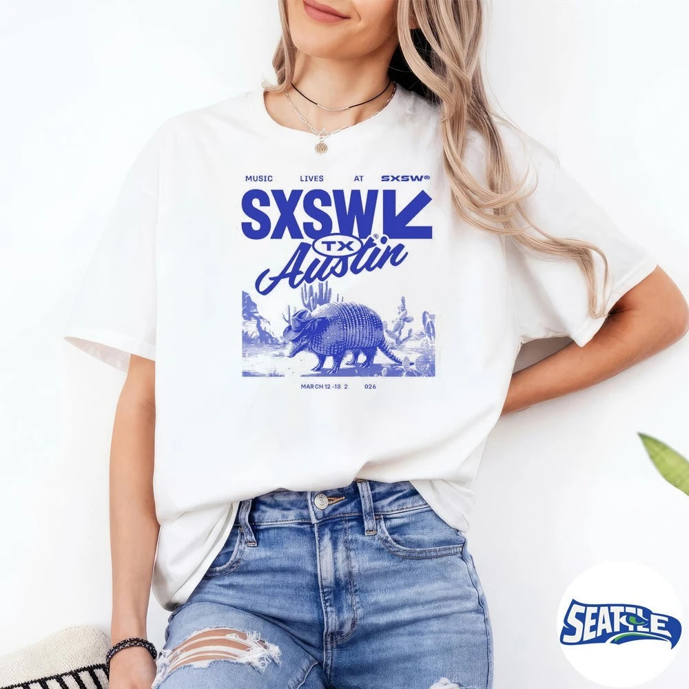 Official Music Lives At Sxsw Austin March 12-18 2026 t-shirt