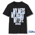 Official Myles Smith My Mess, My Heart, My Life Ivory Album t-shirt