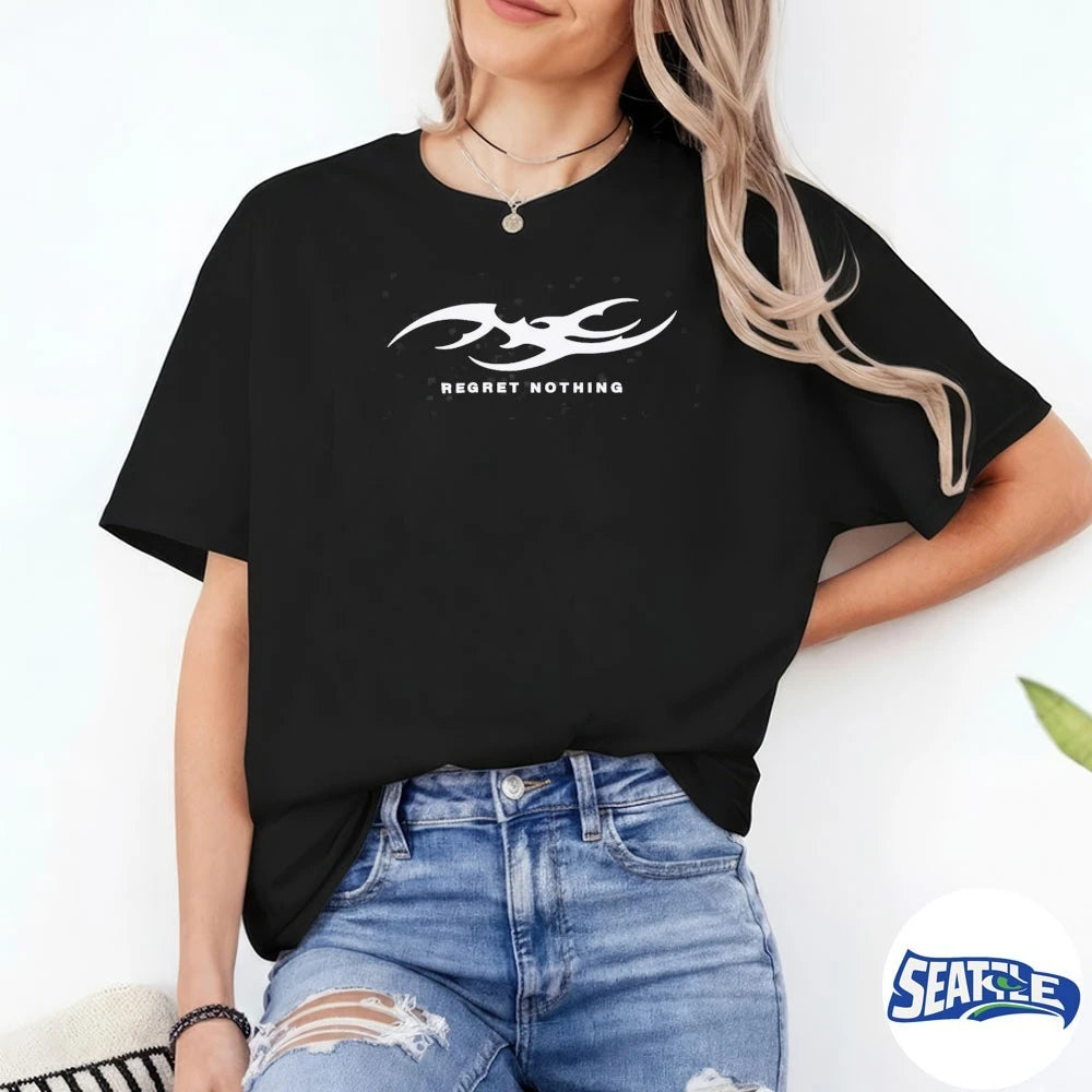 Official Não Me Arrependo De Nada Regret Nothing t-shirt