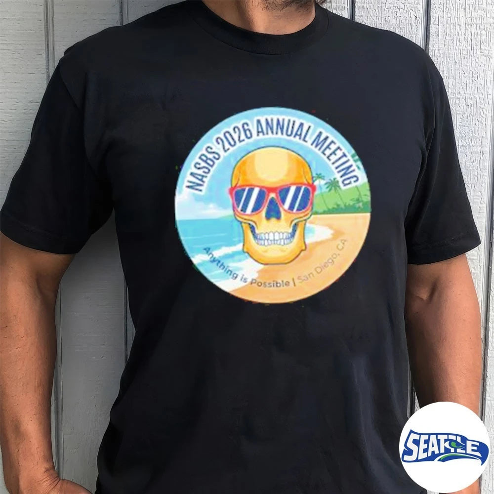 Official NASBS 2026 Meeting Logo v5 Annaul Meeting t-shirt