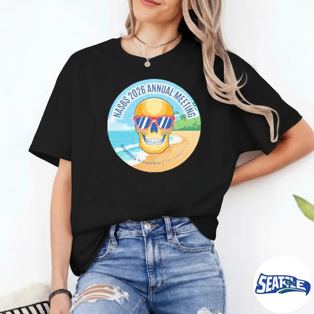 Official NASBS 2026 Meeting Logo v5 Annaul Meeting t-shirt