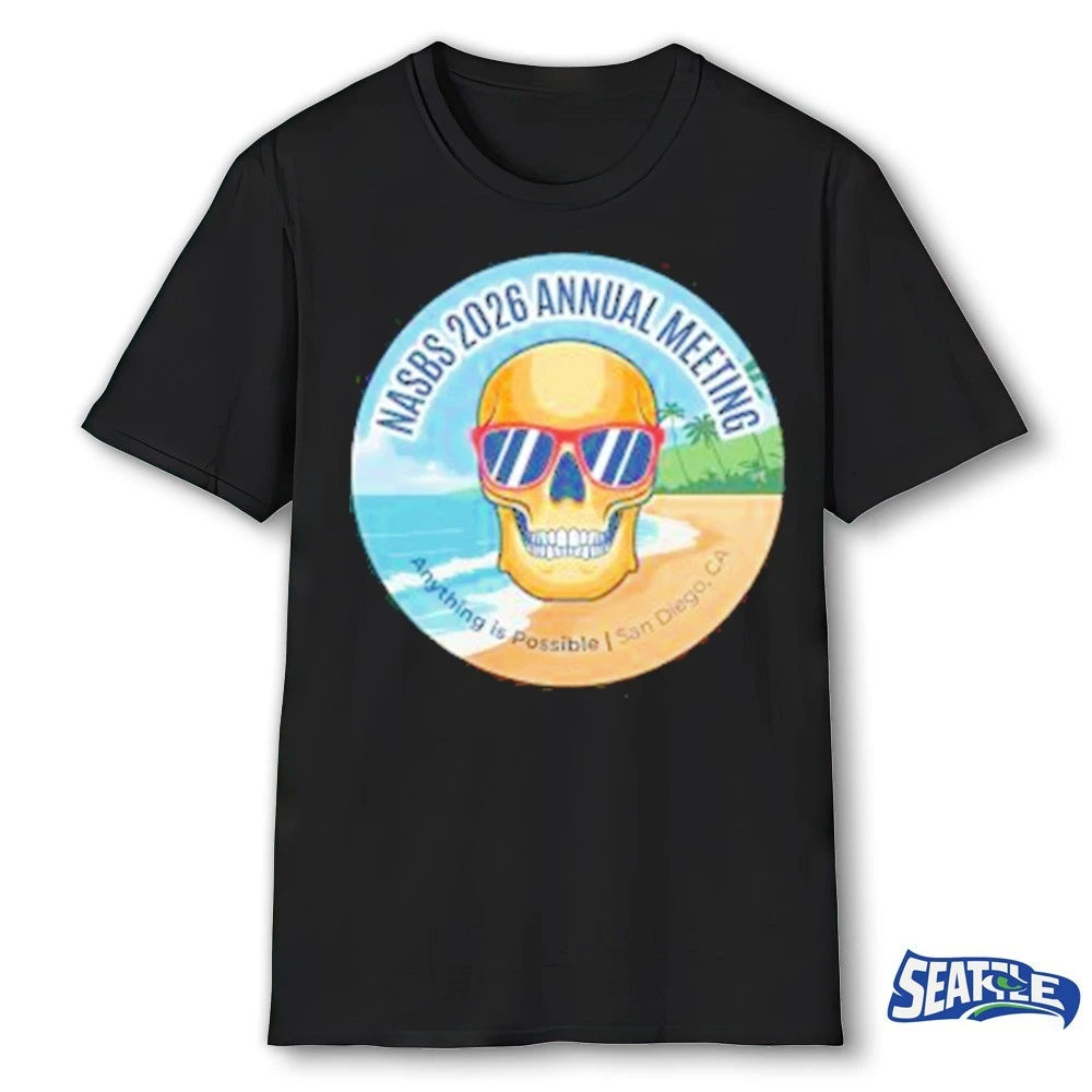 Official NASBS 2026 Meeting Logo v5 Annaul Meeting t-shirt
