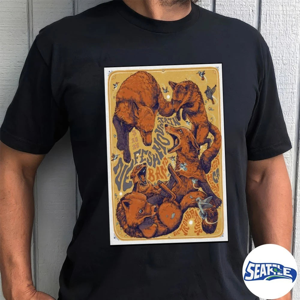 Official Nefesh Mountain at Troubadour 18 March 2026 Poster t-shirt