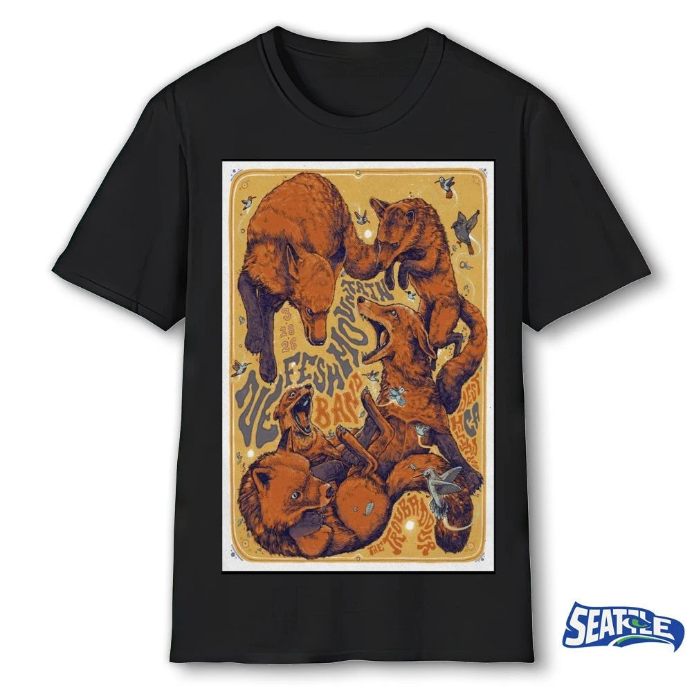 Official Nefesh Mountain at Troubadour 18 March 2026 Poster t-shirt