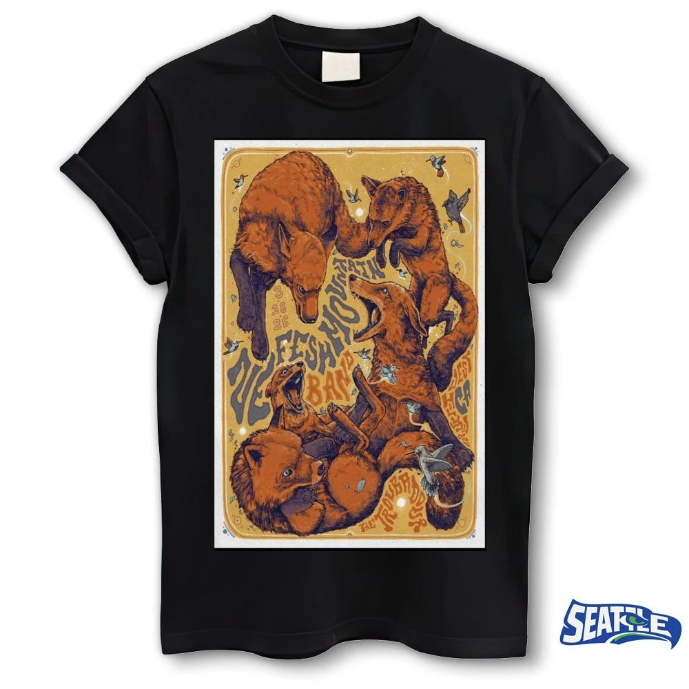 Official Nefesh Mountain at Troubadour 18 March 2026 Poster t-shirt