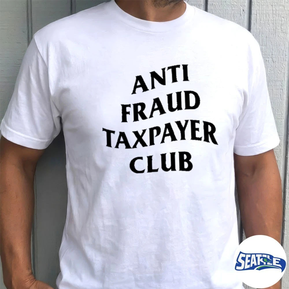 Official Nick Shirley Anti Fraud Taxpayer Club t-shirt