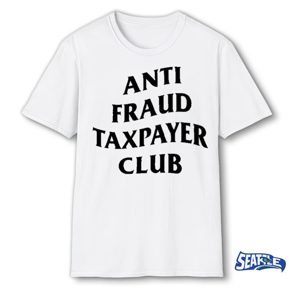 Official Nick Shirley Anti Fraud Taxpayer Club t-shirt
