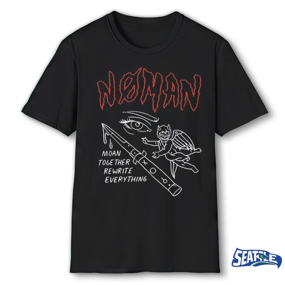 Official No Man Moan Together Rewrite Everything Flexi t-shirt