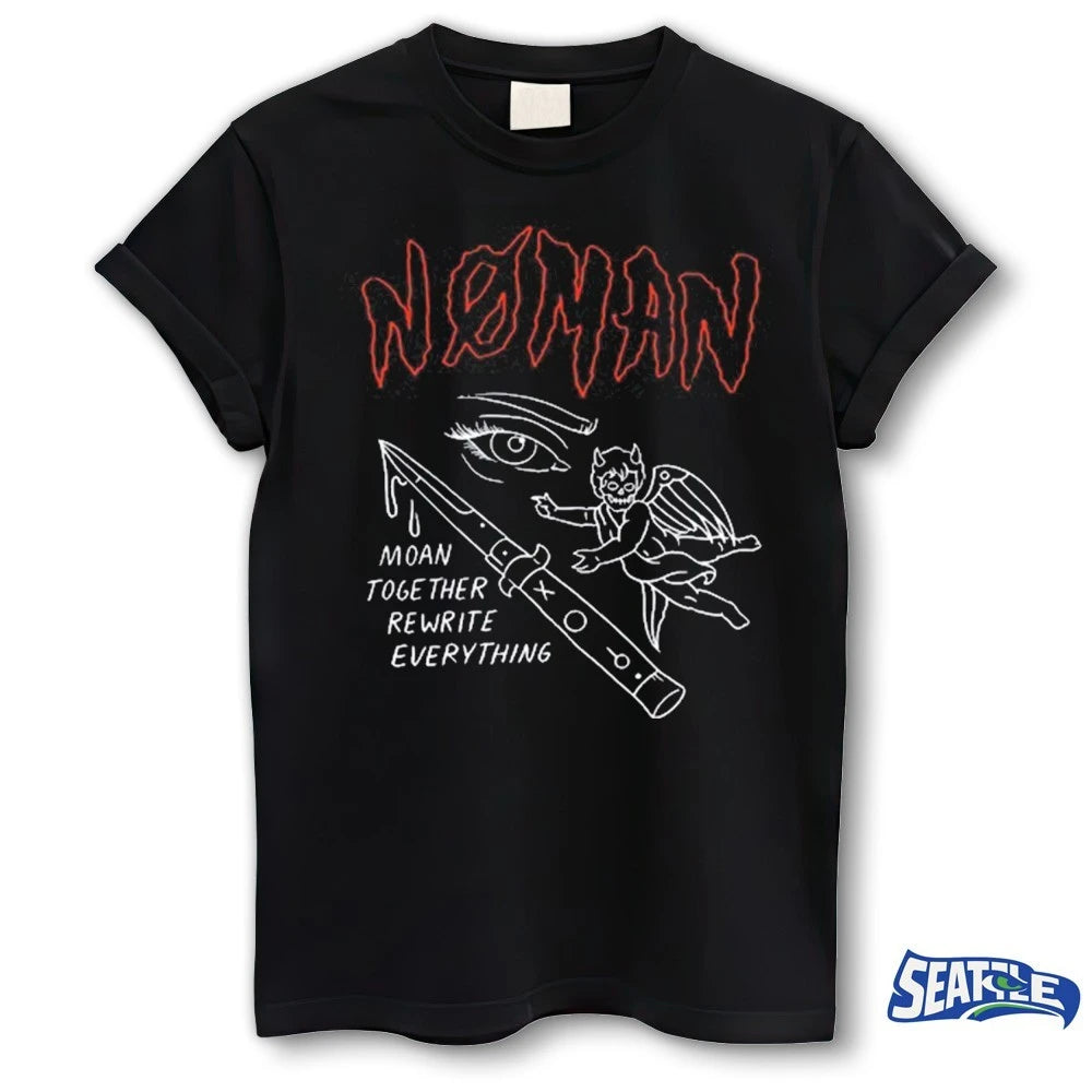 Official No Man Moan Together Rewrite Everything Flexi t-shirt
